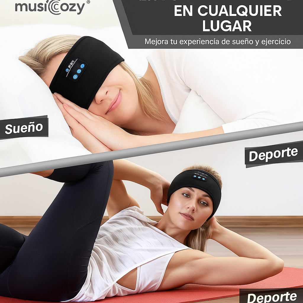 Banda con auriculares Bluetooth SonicEase Pro