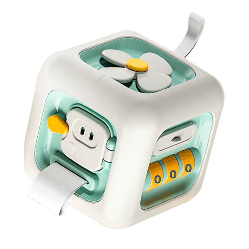 ¡Cubo ocupado para el aprendizaje de habilidades motoras finas para niños de 1 a 5 años!