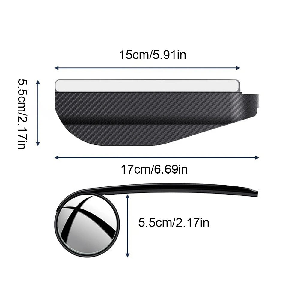 RETROVISOR 2 EN 1 + PROTECTOR ANTILLUVIA