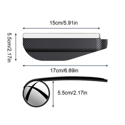 RETROVISOR 2 EN 1 + PROTECTOR ANTILLUVIA