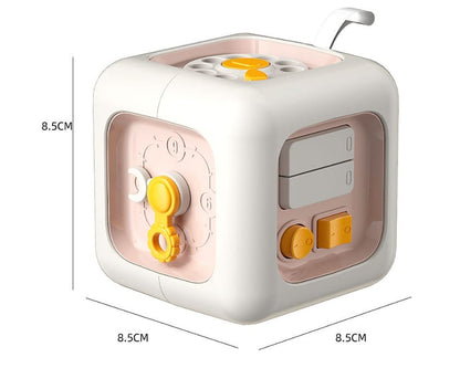 ¡Cubo ocupado para el aprendizaje de habilidades motoras finas para niños de 1 a 5 años!